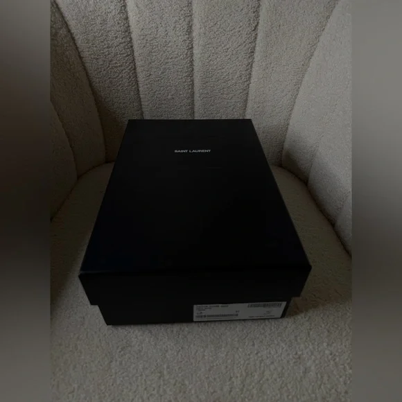 SAINT LAURENT Dive 110 Satin Mules – Size 37 – Brand New, Full Set - Picture 16 of 16